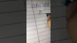 Ujan Uma name logo/ #shorts #ytshorts #nameart #namedesign #ujanumanamelogo