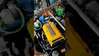 Modified Engine at Car Show 2023