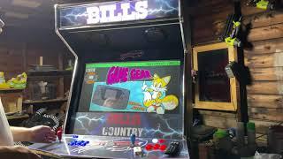 Retro Lizard Buffalo Bills Full Size 32inch Custom Arcade 8500 Games PI3!