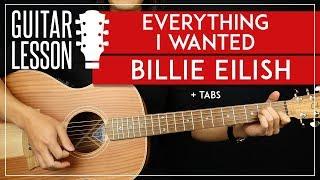 Everything I Wanted Guitar Tutorial   Billie Eilish Guitar Lesson |Easy Chords + TAB|