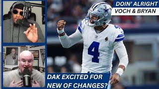  Is Schottenheimer Building the Offense Around Dak? | Doin Alright w/ Broaddus & Voch