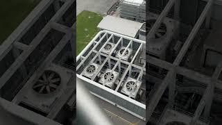 Huge AC cooling tower fans