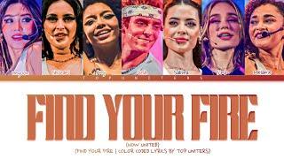 Now United - “Find Your Fire” | Color Coded Lyrics