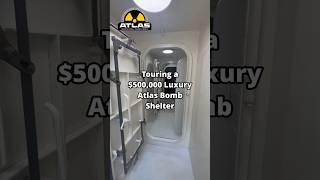 $500,000 New Luxury Bomb Shelter #bombshelter #bunker #doomsday #survival #shelter #prepper #escape