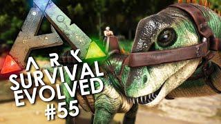 ARK: Survival Evolved - Episode 55 | Taming the New DIPLODOCUS!