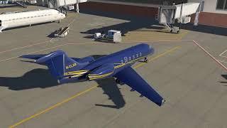 X Plane 11: KSNA - KDEN in the Challenger 300 on PilotEdge!!