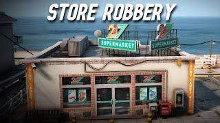 QB/QBX/ESX - FREE Store Robbery Script | Install & Showcase | FiveM Tutorial 2024