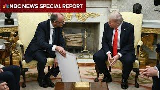 Special Report: Trump hosts German Chancellor Merz