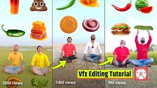 Fruit & Animals खाने वाली Magic Game Video Editing Tutorial | Vfx Funny Magic Video Kaise Banaye 