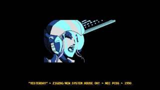 [NEC PC88] - "Yesterday" - Intro