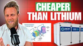Why Vanadium Flow Batteries Are DISRUPTING Lithium & Sodium Batteries