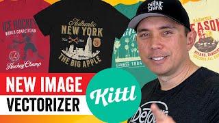 Create Vintage Style T-Shirt Designs with Kittl's New Image Vectorizer