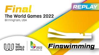 TWG 2022 BHM - Replay of Day 2 of the Finswimming Finals