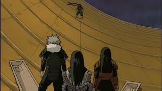 Orochimaru vs Sarutobi, Reanimation jutsu (Edo Tensei), Hiruzen's dead, full fight, english dub