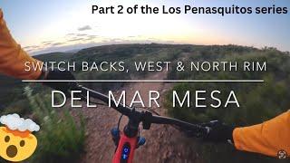 San Diego beginner and advanced mountain biking trail review Los Penasquitos North, Del Mar Mesa