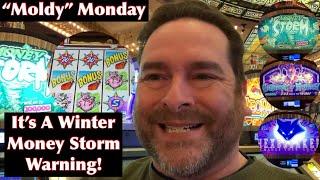 It’s A Winter Money Storm Warning! Plus, Play on Carnival of Mystery and Bonuses on Hexbreaker