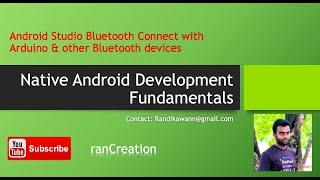 Android Studio Bluetooth Connect with arduino & other bluetooth devices