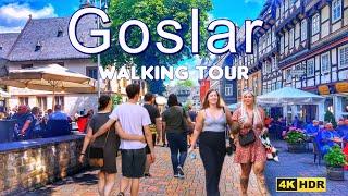 Goslar Germany, Walking tour in Goslar  4k 60fps ️2023