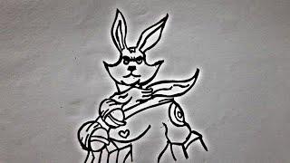 Bunny bundle free fire drawing #shorts #youtubeshorts