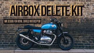 Delete the air box from Royal Enfield Interceptor 650 | MK Design