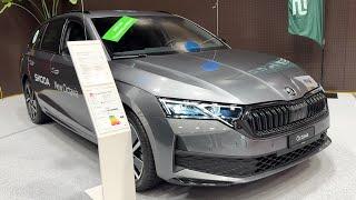 Neuer SKODA OCTAVIA SPORTLINE 2024 (FACELIFT) – visueller Testbericht (beeindruckender Kombi)