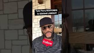 Tyler Perry Responds to $260 Million Dollar Lawsuit. #tylerperry #diddy #celebrity #celebritynews