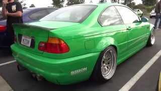 Loud Green BMW E46 M3