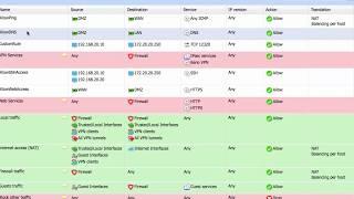 Kerio Control UTM v9.3 -  25 - Troubleshooting a simple firewall rule