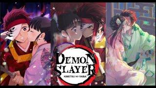 Kamado Tanjirou × Tsuyuri Kanao  Edit{Sugar Crash} Demon Slayer