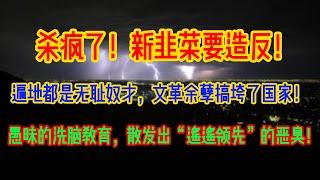 杀疯了！新韭菜要造反！遍地都是无耻奴才，文革余孽搞垮了国家！愚昧的洗脑教育，散发出“遥遥领先”的恶臭！