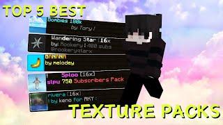 Top 5 BEST 16x BedWars and PvP Texture Packs  - FPS BOOST [1.8.9]