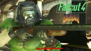 What if DOOM GUY was the protagonist of Fallout 4