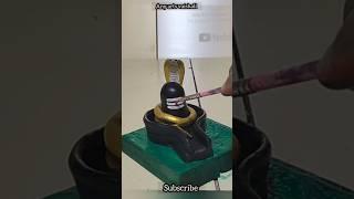 Shivling idol making and Coloring video || shivling idol making #shorts #short #shortvidei