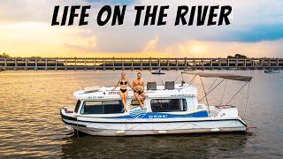 Living on a Boat in South Africa / Vaal River (Full Tour)