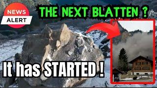 A Landslide TWICE AS LARGE as the Blatten one could hit Kandersteg !! Rocks are falling already !!!
