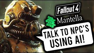 How To Talk To Any NPC In Fallout 4 Using ChatGPT AI And Mantella Mod! VR and Non-VR! (OLD)