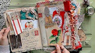 My Completed Junk Journal | FULL Flip Through Of December Journal