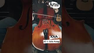 KNA VC-1 cello pickup - demo by Ekaterina Modina #Shorts