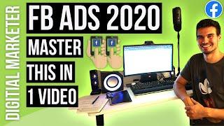 Facebook Ads Tutorial For Beginners 2020 | *Master FB Ads In Just 1 Video!* | Convert & Make Money!