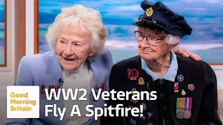 WW2 Veterans Fulfil Their Dream of Flying a Spitfire!