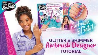 Shimmer 'n Sparkle 5-in-1 Airbrush Nails Studio Tutorial