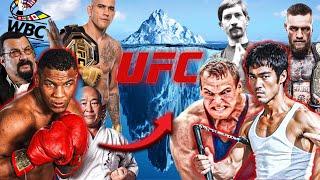 The Martial Arts and UFC Styles Iceberg Explained