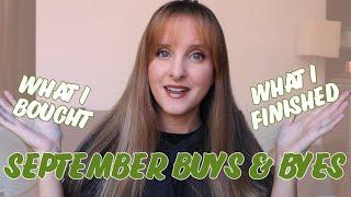 Buys and Byes 2024 - September - BEST EMPTIES EVER??!!