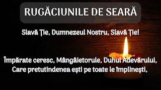 Rugăciunile de seară [scrise și citite, pe capitole] - Arhidiacon Vlad Rosu