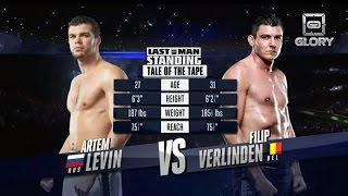 GLORY Last Man Standing - Artem Levin vs Filip Verlinden (Full Video)