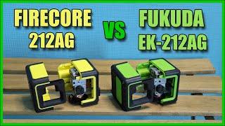 Cheap green laser levels with Aliexpress FUKUDA EK-212AG vs FIRECORE 212AG