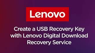 How To - Creating a Recovery USB Key with Digital Download Recovery Service (Updated 2024)