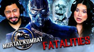 MORTAL KOMBAT 11 - ALL FATALITIES REACTION!