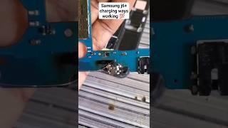 #sorts Samsung J6+charging ways working #mobilerepairing