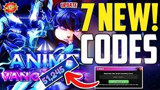 (UPD CODES)ROBLOX ANIME VANGUARDS,ANIME VANGUARDS  WORKING CODES  2024!!